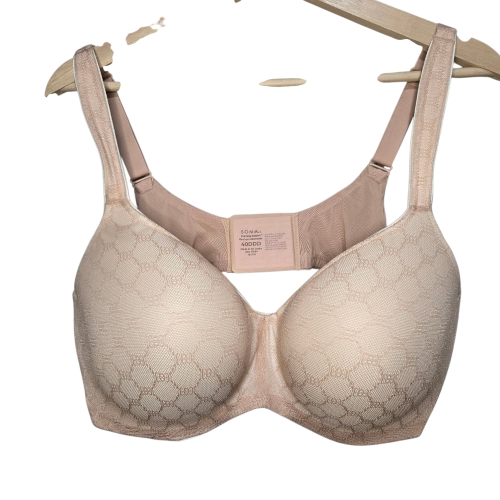 Soma Geo Lace Balconette Bra